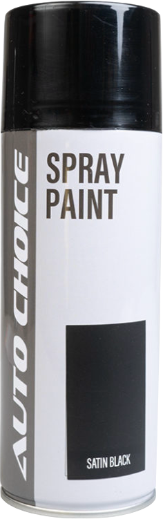 Satin Black 400ml Aerosol Spray