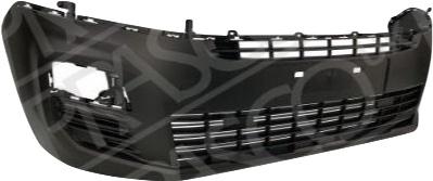 (13-78-100) Berlingo 18> Front Bumper Black