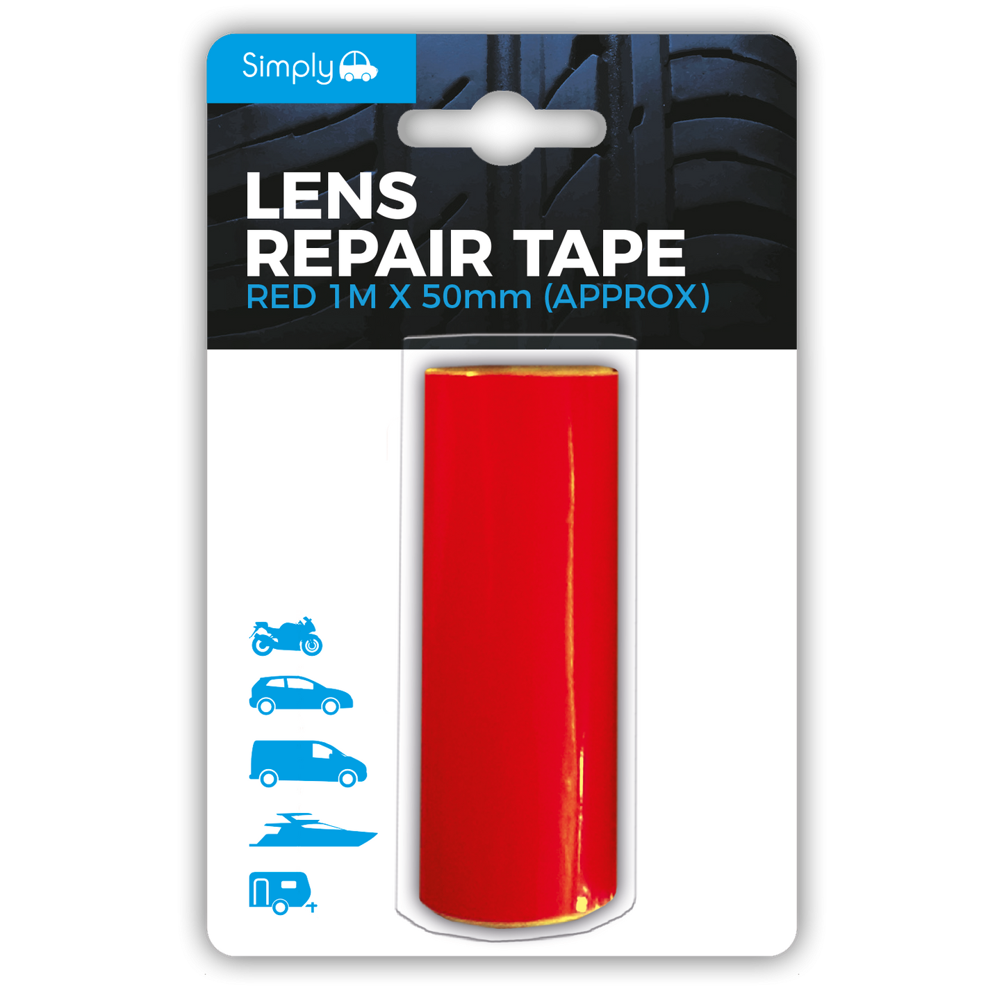 Red Lens Repair Tape (2253)