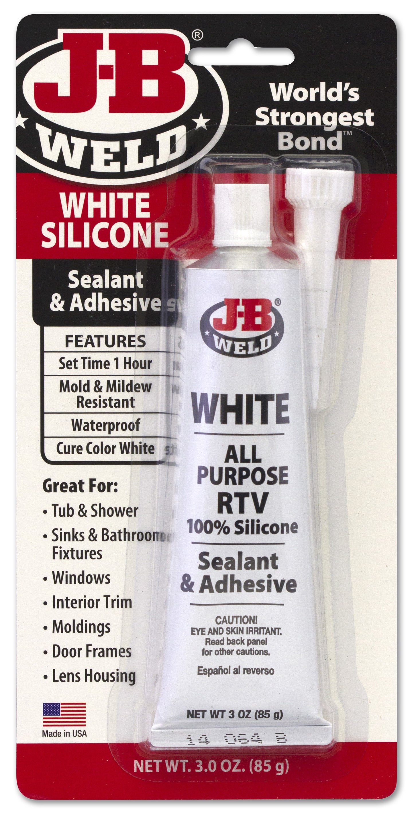 Clear RTV 100% Silicone (JB31310)