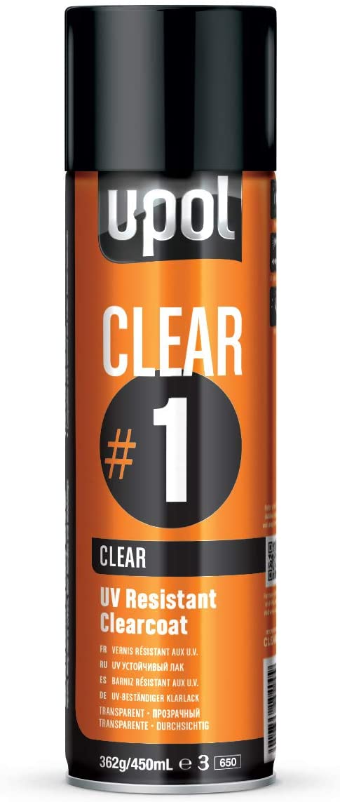 Clear Coat Aerosol 450Ml (CLEAR/AL)