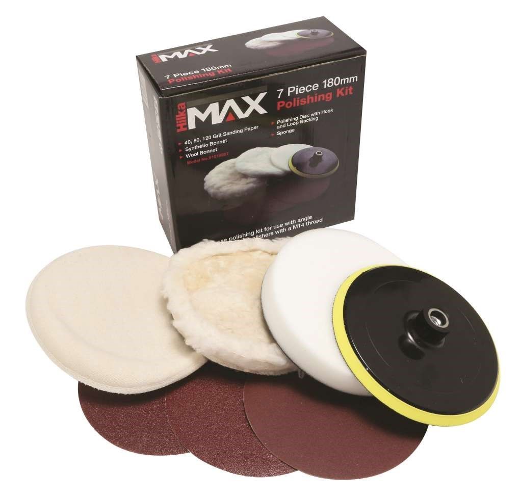 7Pc 180Mm Polishing Kit (91018007)