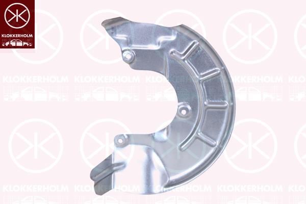 Polo 02-14 Front Brake Shield LH (91-36-233)