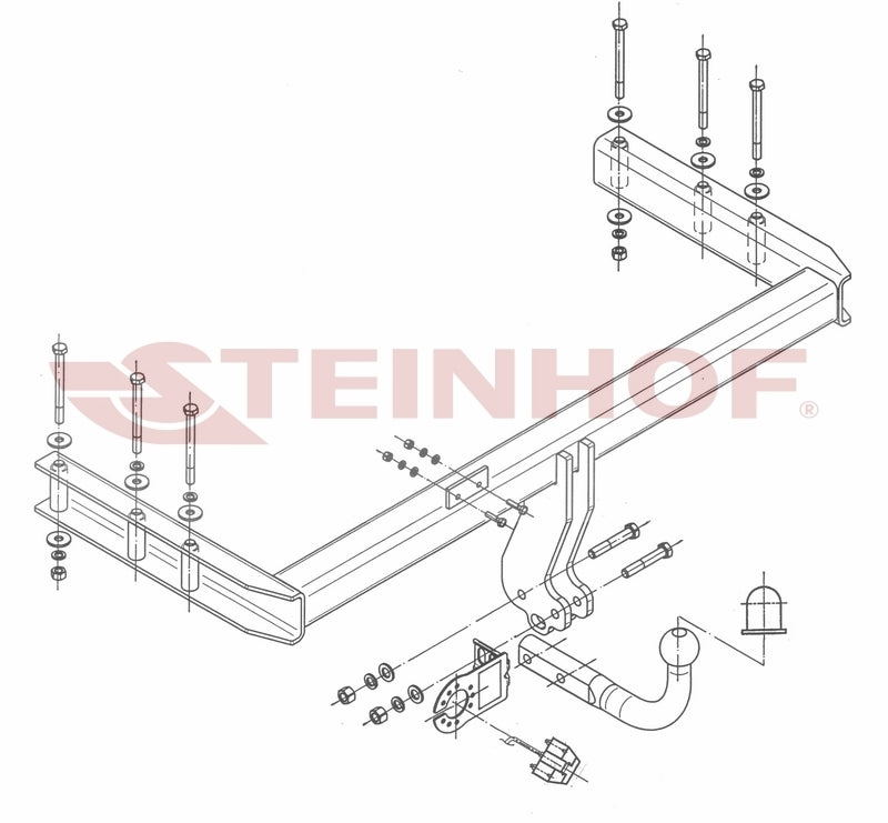 Audi Q5 08-16 Swan Neck (A-094)
