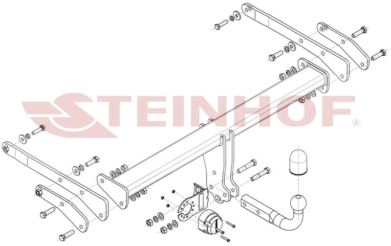 Audi Q5 Swan Neck Towbar 17- (A-111)