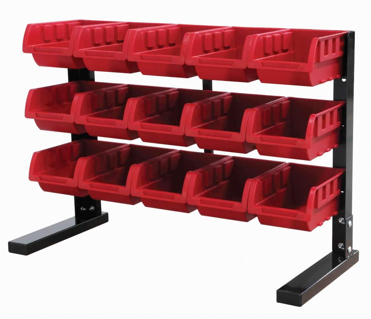 15 Bin Storage Rack (BR15F)