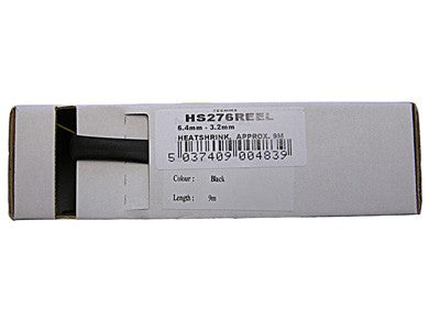 Heat Shrink 6.4-3.2mm 9M Length (HS276REEL)