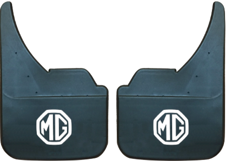 Mg (White Logo) Pair Mudflaps (MF356U)