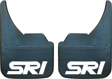 Sri (White Logo) Pair Mudflaps (MF428U)