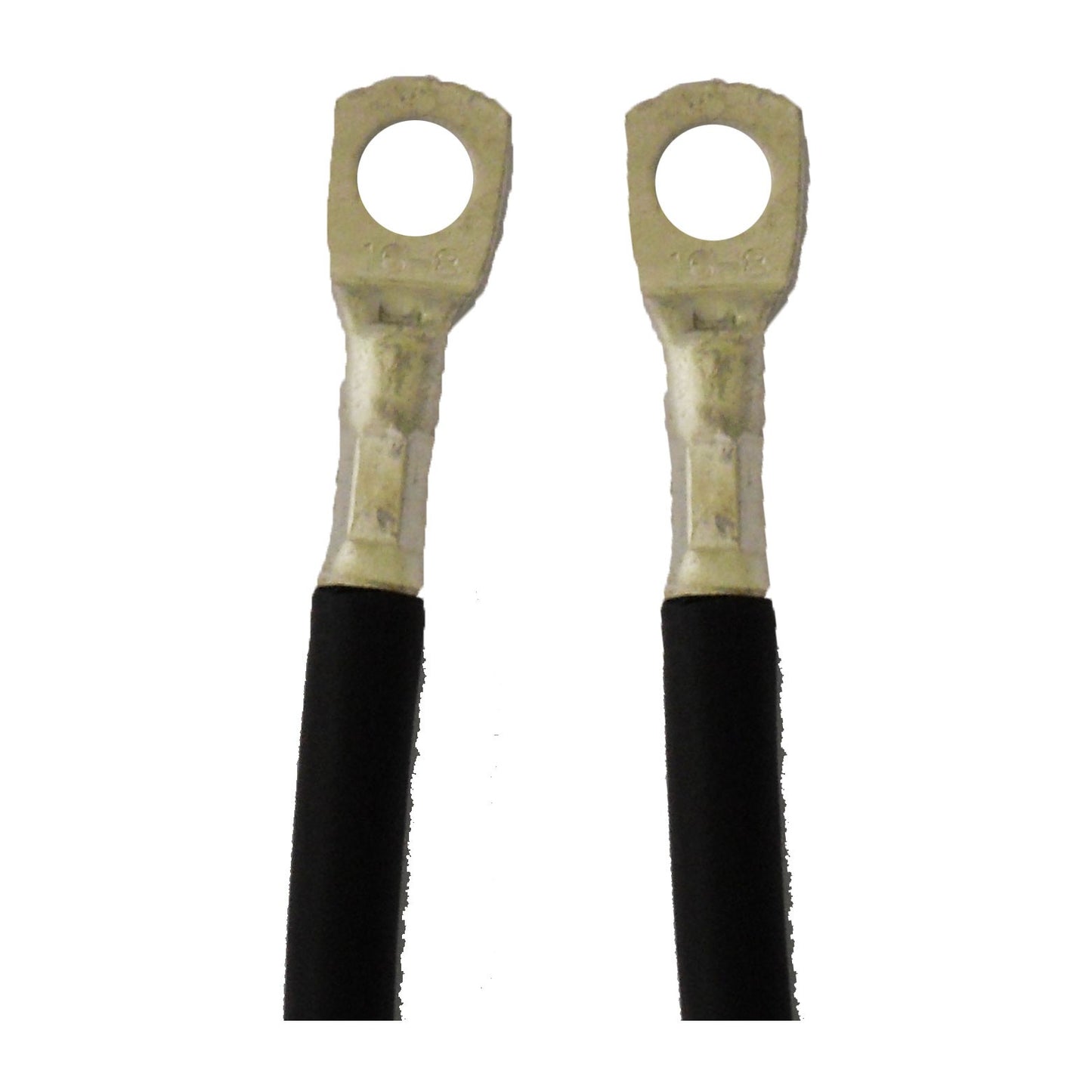Black Fully Insulated Battery Lead 12" 300mm (SS271/12)