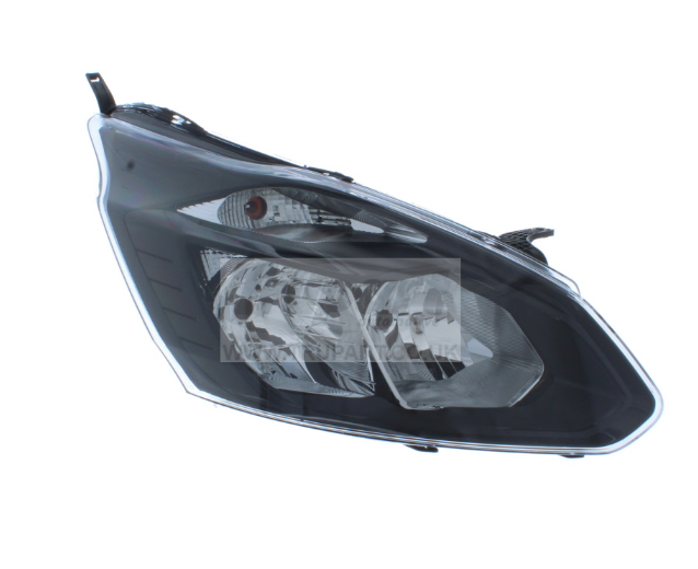 Custom 12> L/H Headlamp Black B (30-58-661)