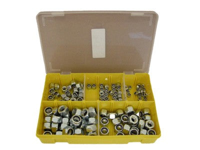 Assorted Metric Lock Nuts 125 (TPB45)