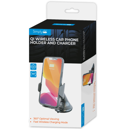 (WCPH01) Qi Wireless Car Phone Holder A