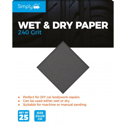 Pk25 240 Grit Wet & Dry (WD0240)