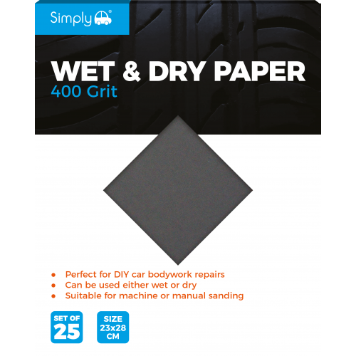 Pk25 400 Grit Wet & Dry (WD0400)