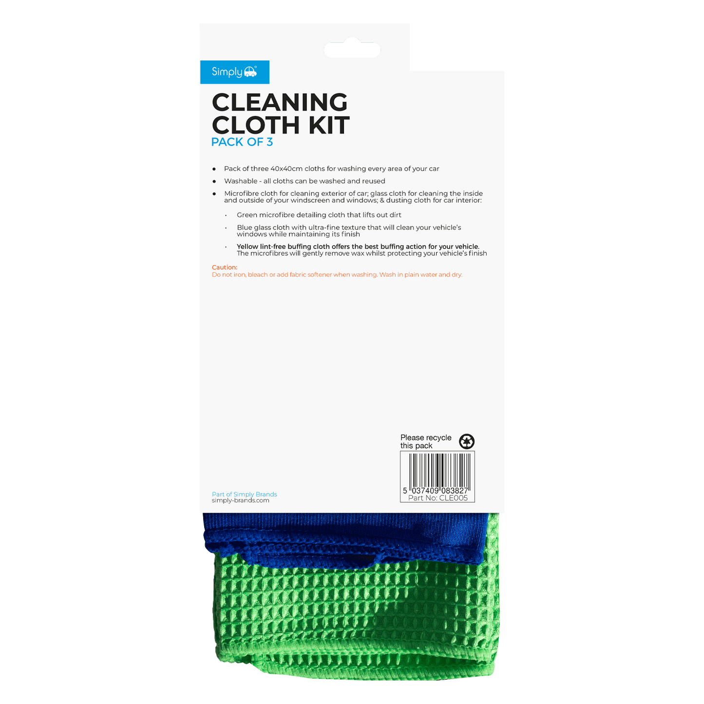 Cleaning Cloth Kit (CLE005)