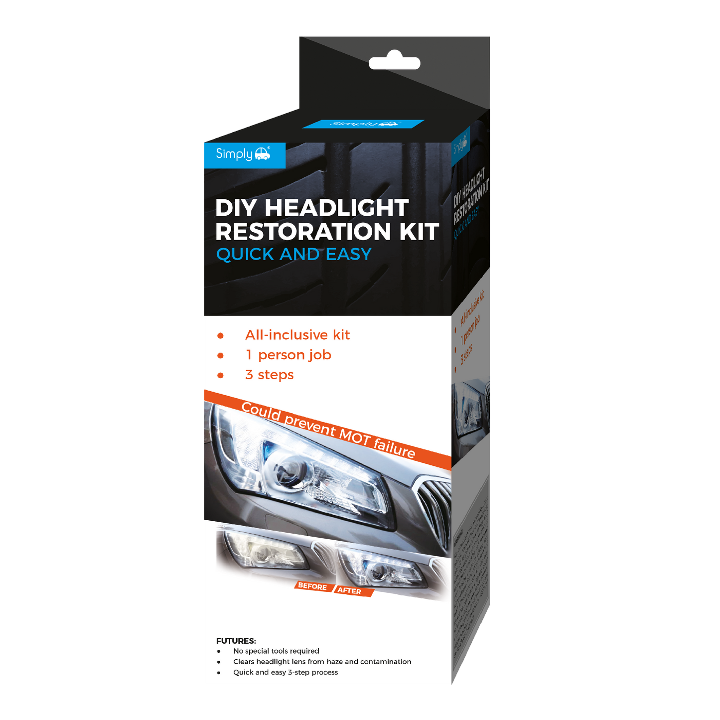 Diy Headlight Restoration Kit (HRK1)