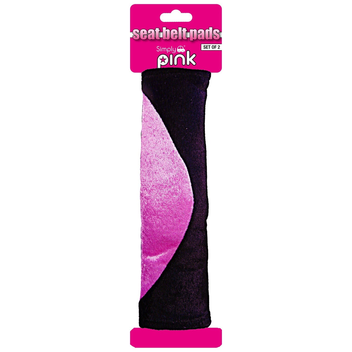 Pk2 Pink Seat Belt Pads (PSBP01)