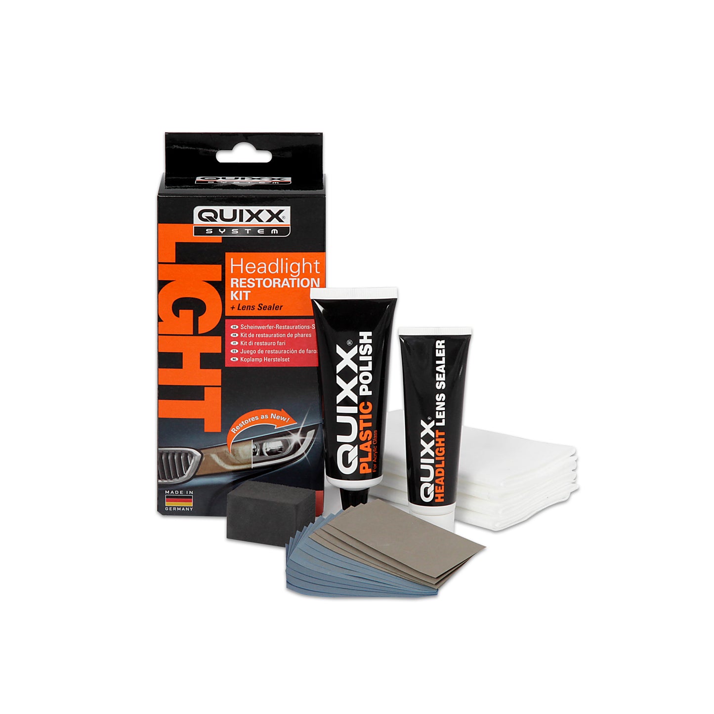 QUIXX Headlight Restoration Kit (QHRK1)