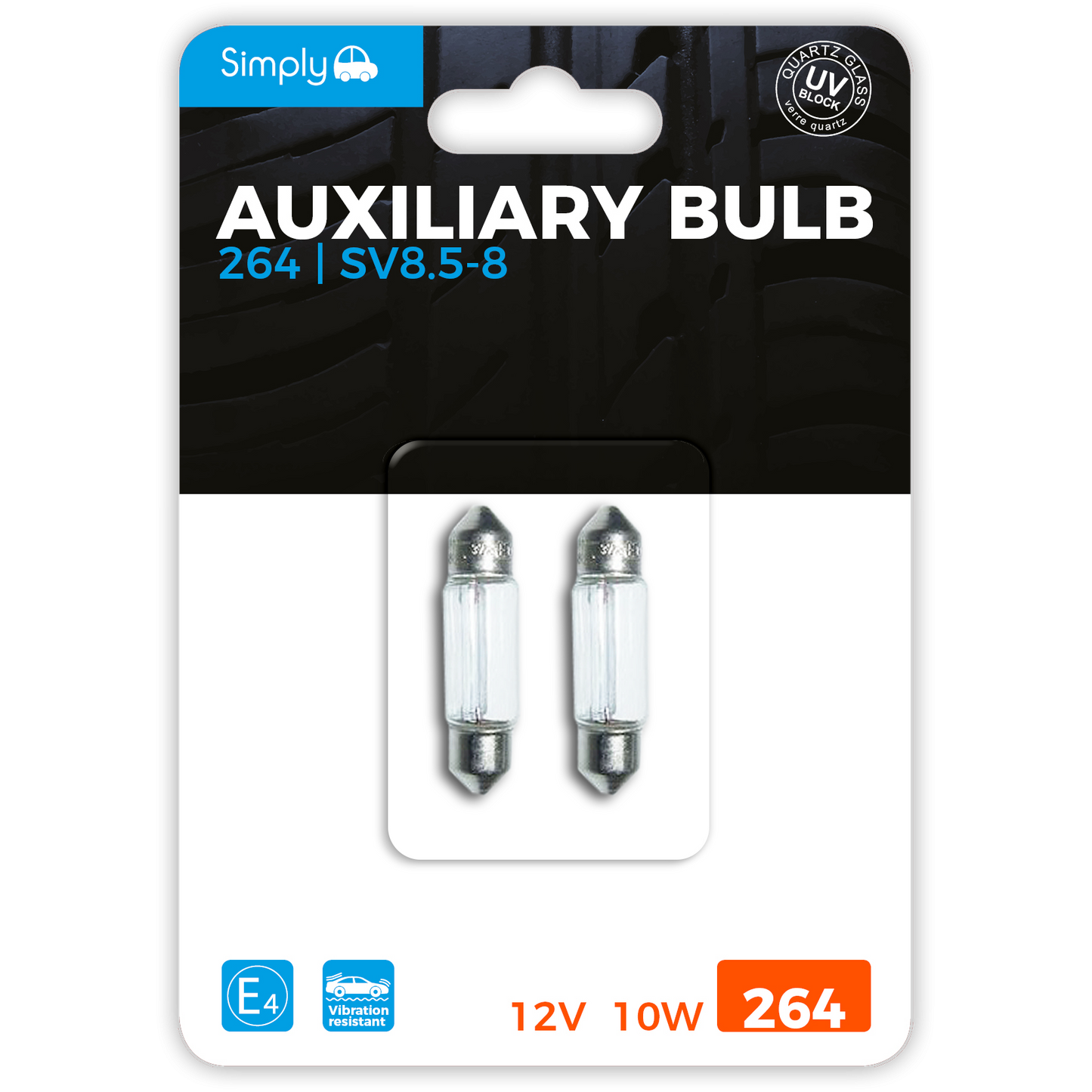 264 Auxiliary Bulb Blister (S264BL)