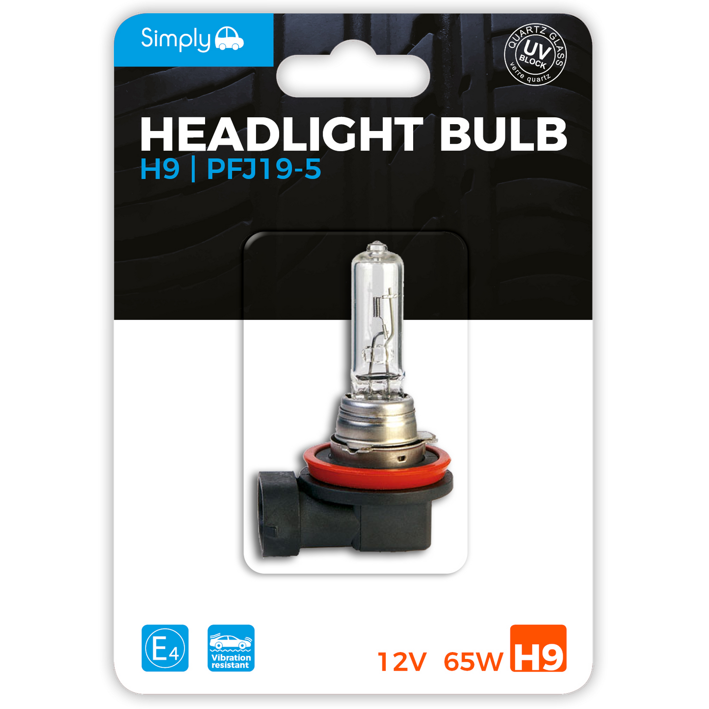 H9 Headlight Bulb Blister (S709BL)