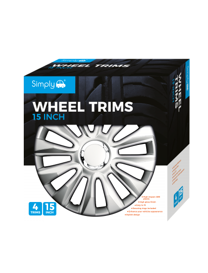 14" Cyclonus Wheel Cover Box of 4 Trim (SWT164)