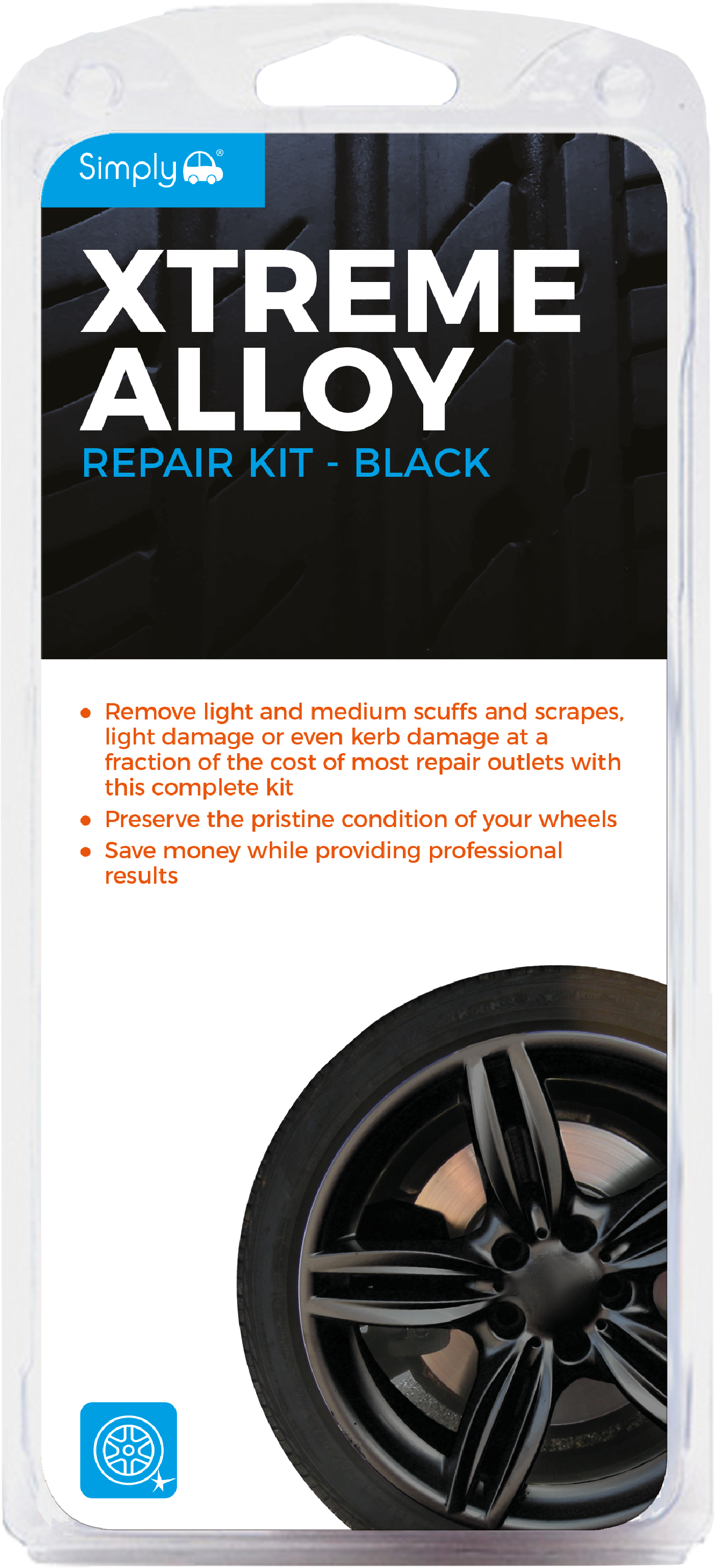 Xtreme Alloy Repair Kit Black (XAWR2)