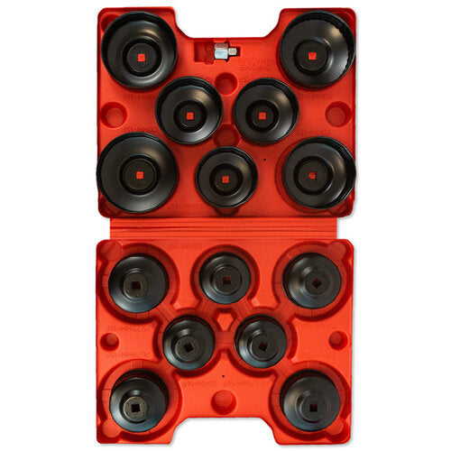 14pc Oil Filter Cap Wrench Cup Socket Set (TSET20)