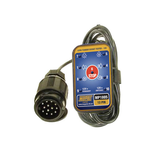 (MP1805B) 13 Pin Towbar Socket Tester