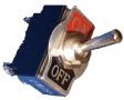 Metal Toggle Switches Double Pole On/Off (2434)