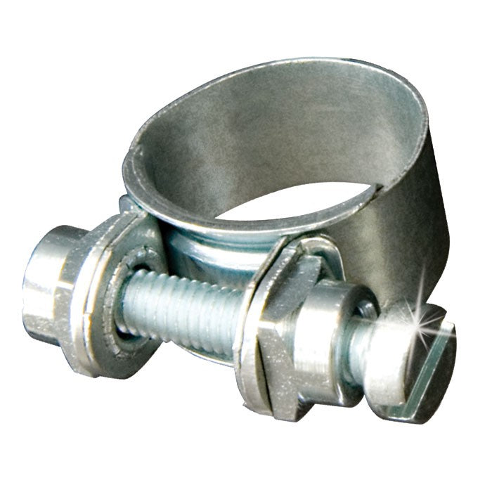 Zinc Plated Mild Steel Mini Hose and Pipe Clip 11-13mm (3215)