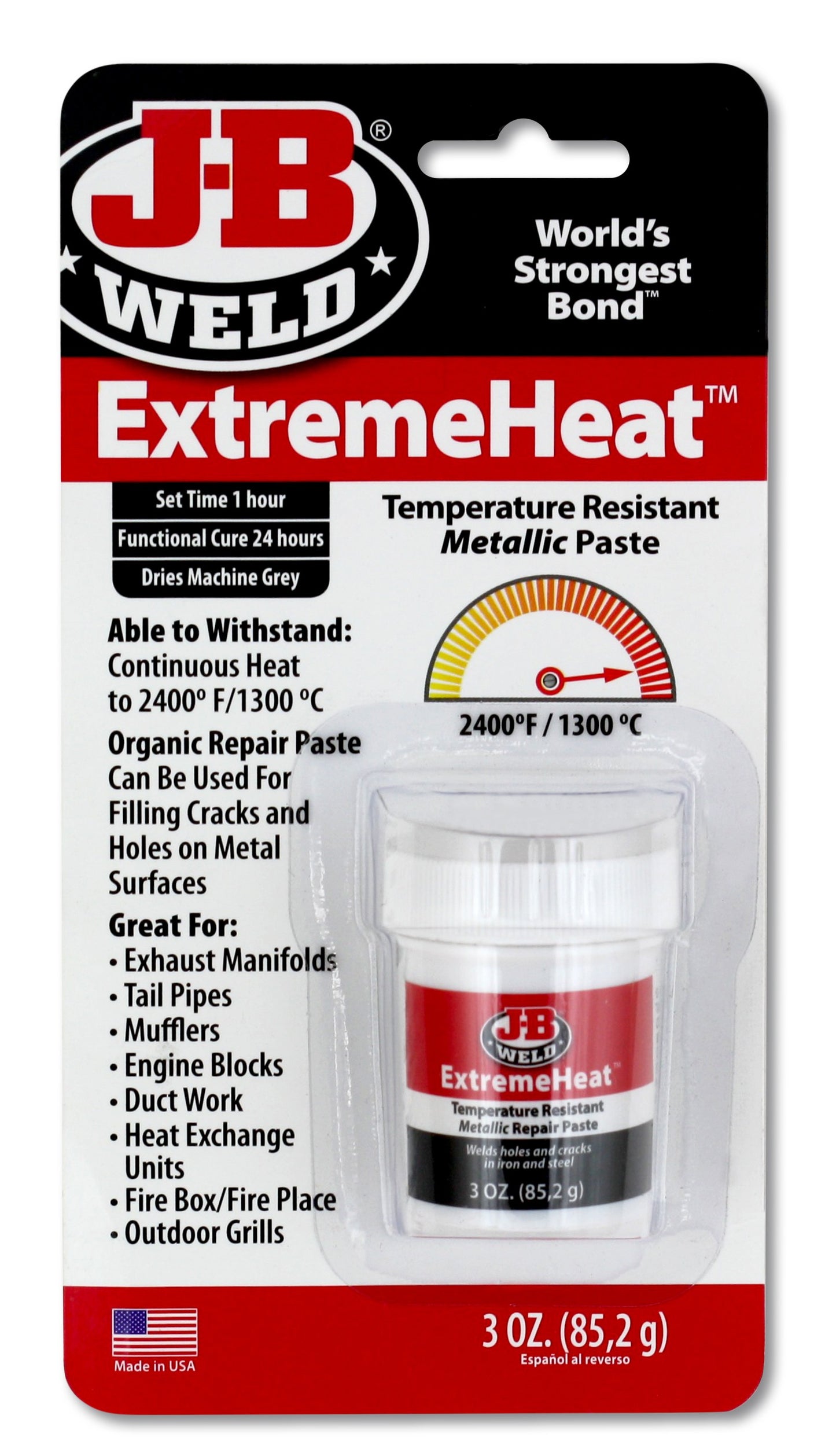 ExtremeHeat Temperature Resistant Metallic Paste (JB37901)