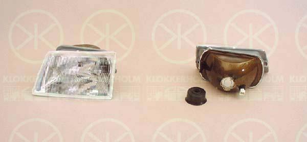 P 205 83-96 HEADLAMP H4 LH (65-25-661)