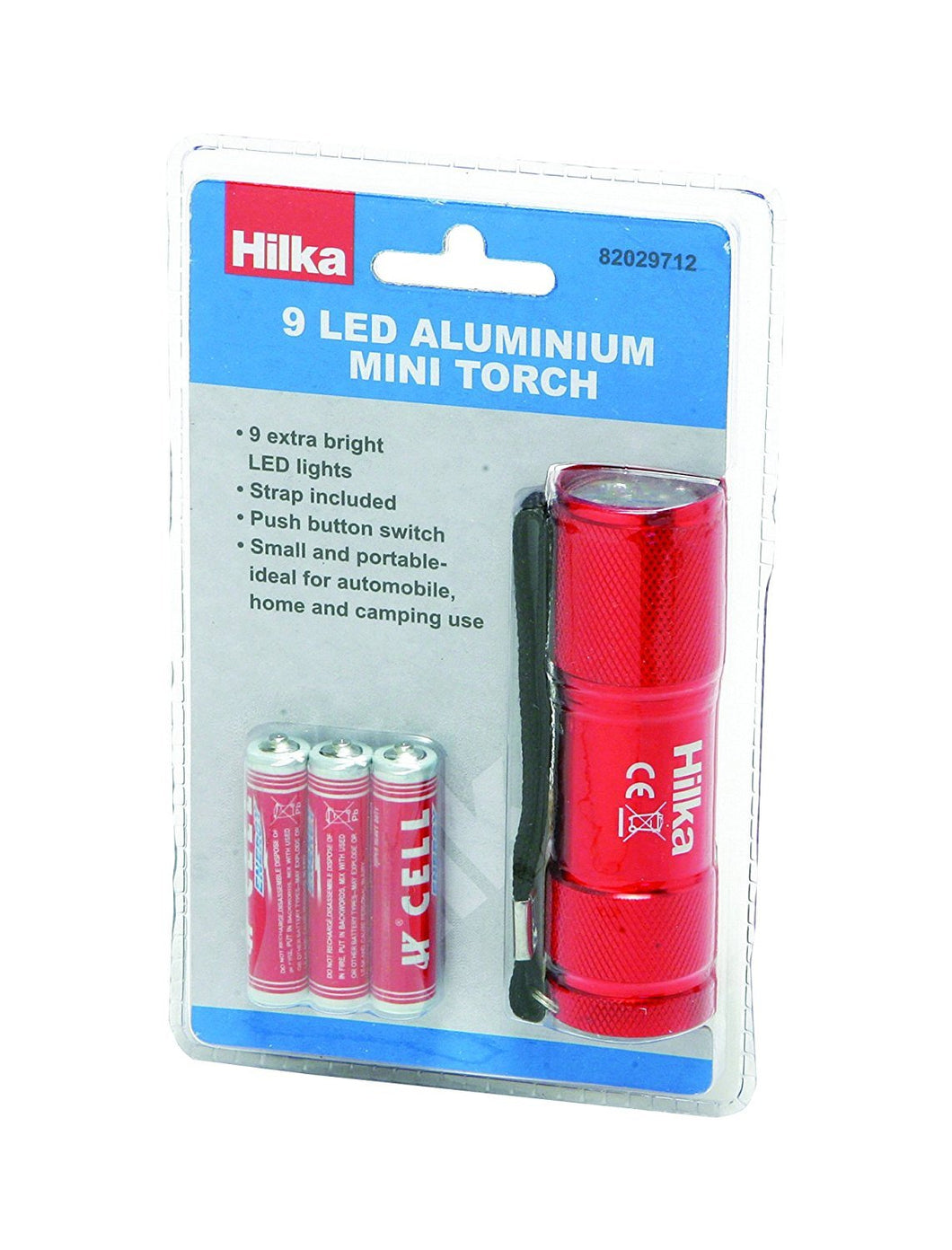 1W 60 Lumens Aluminium Mini Torch With Batteries (82029712)