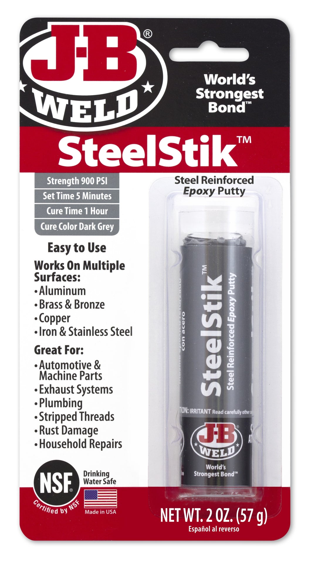SteelStik Wet or Dry Surfaces (JB8267)
