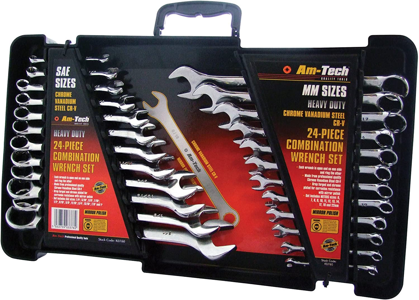 24Pc Spanner Set (K0760)