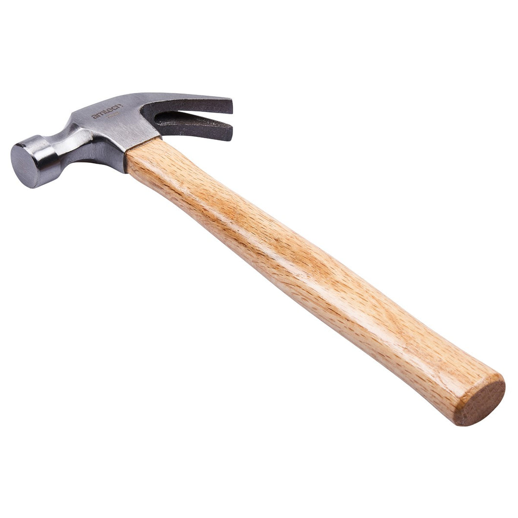 16oz claw hammer â wooden shaft (A0400)
