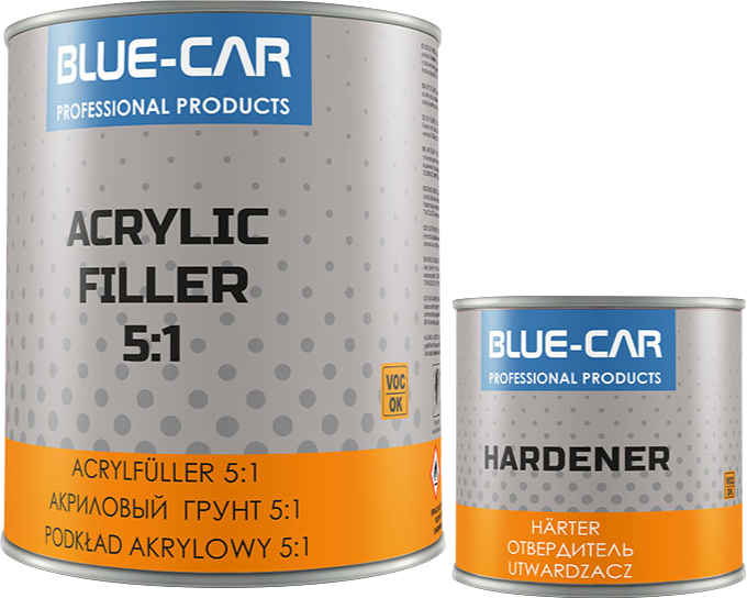 Acrylic Primer Filler 5:1 800ml (+ 160ml Hardener)