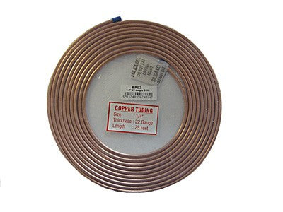 Copper Brake Pipe 1/4" diameter (CBP1/4)