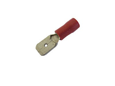 Male Blade Terminals Red 6.3mm (Each) (ET36)