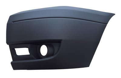 FORD TRANSIT  Front Bumper End Cap With Spotlight Holes Left Hand (30-56-115)