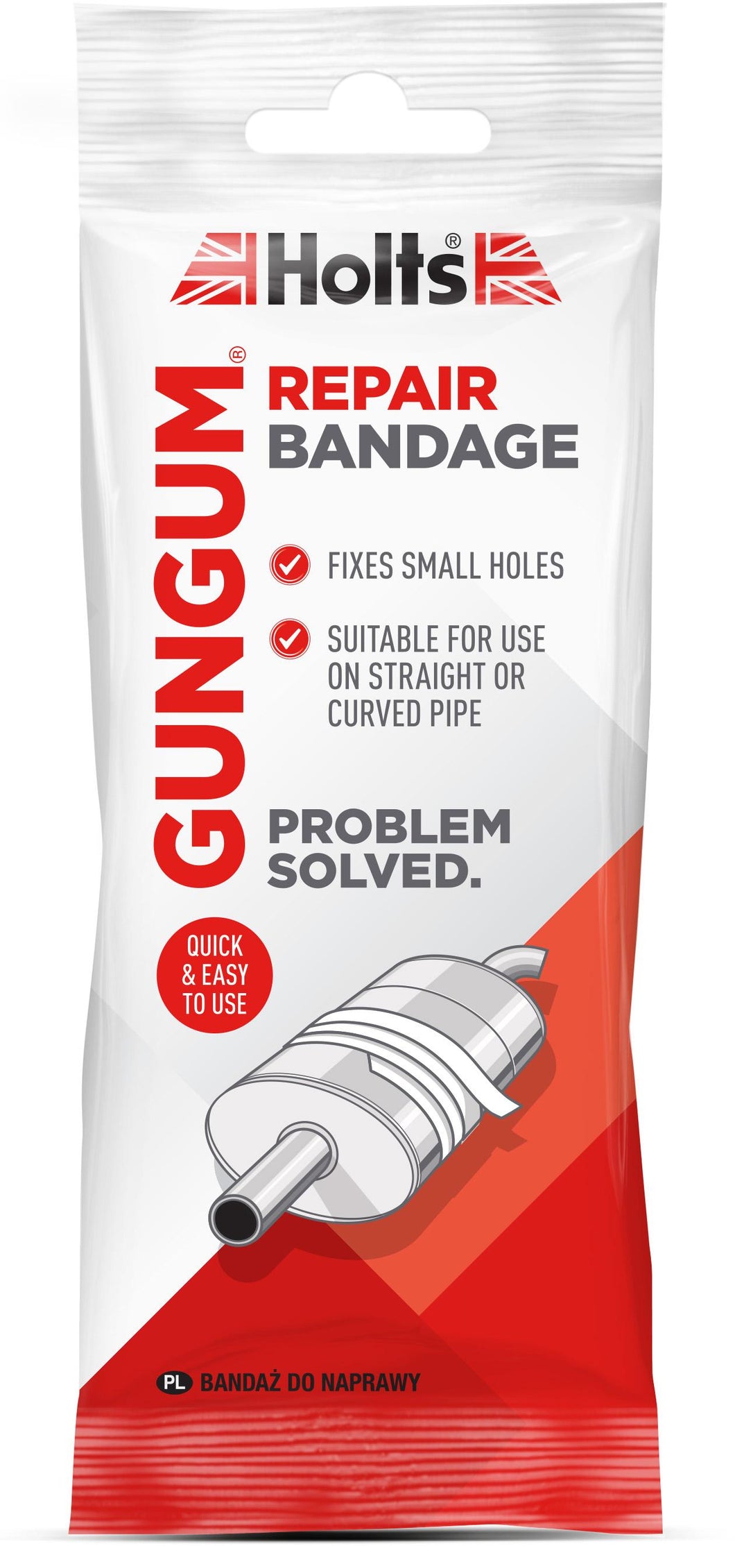 Gun Gum Exhaust Repair Bandage (GG8R)