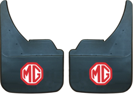 Mg (Red/White Logo) Pair Mudflaps (MF357U)