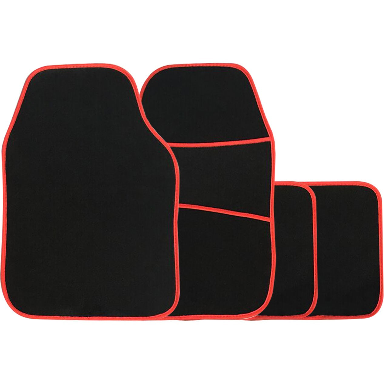 Galaxy Car Mats (Red Trim) (MR901)