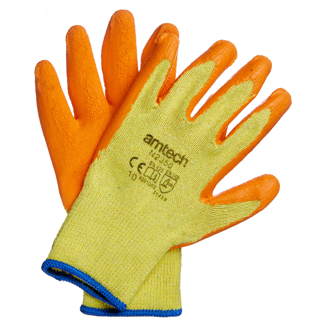 latex palm coated gloves (N2350)