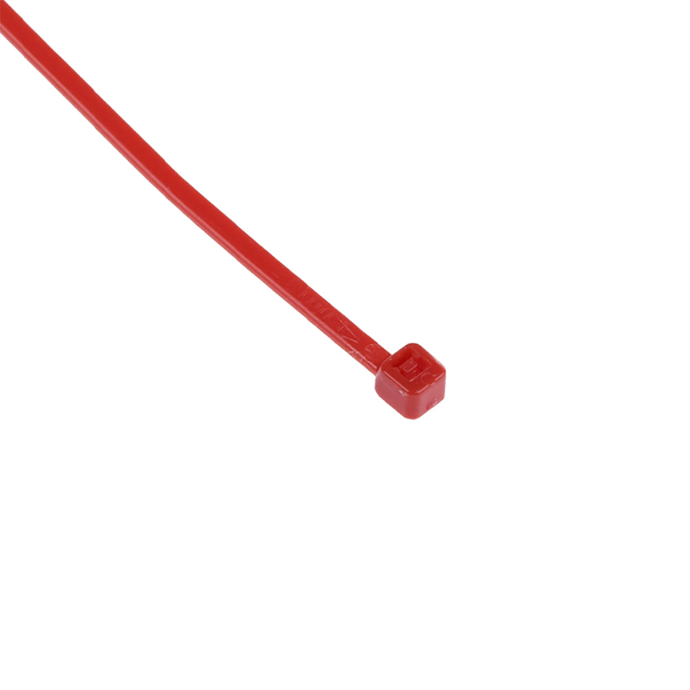 Red Cable Ties - 200mm x 2.5mm (100) (PMCT2025R)