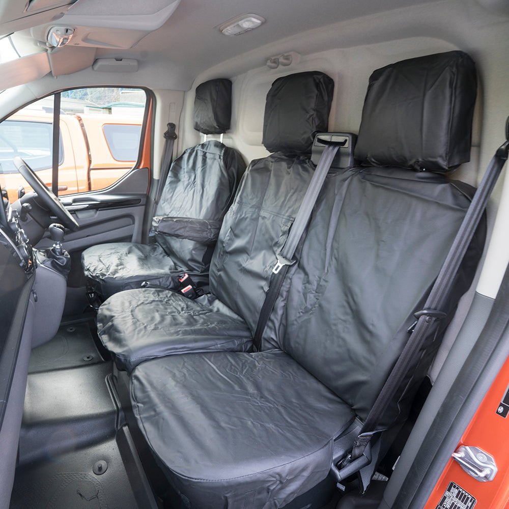 Premium Ford Transit Custom Leather Look Seat Covers  PMSC106 (PMSC106)