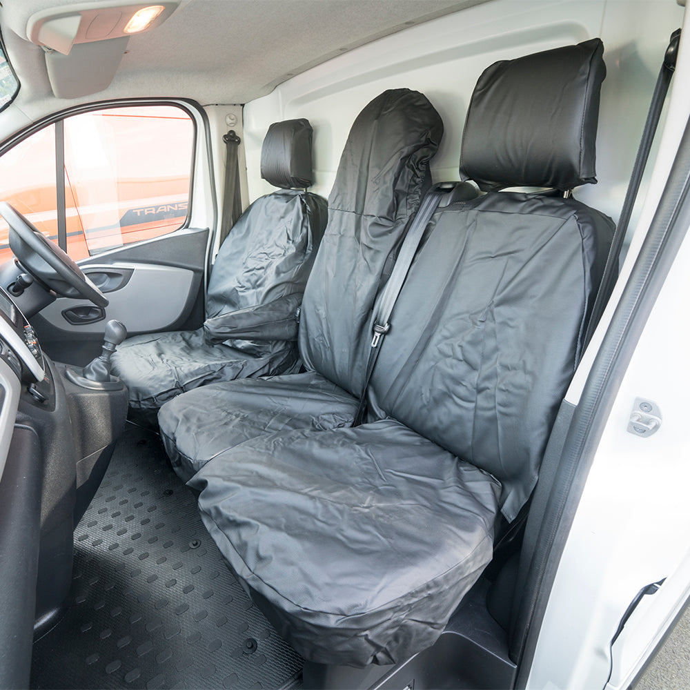 Premium Vivaro/Trafic/Talento/NV300 Leather Look Seat Covers  PMSC110 (PMSC110)