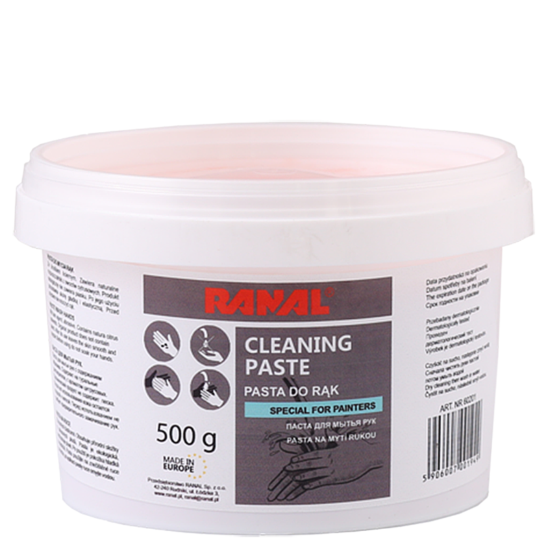 Cleaning paste 500 gr (Pink - for paint) (RAN-60204)