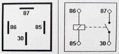 24V 30A 4 Pin Relay (RY2)